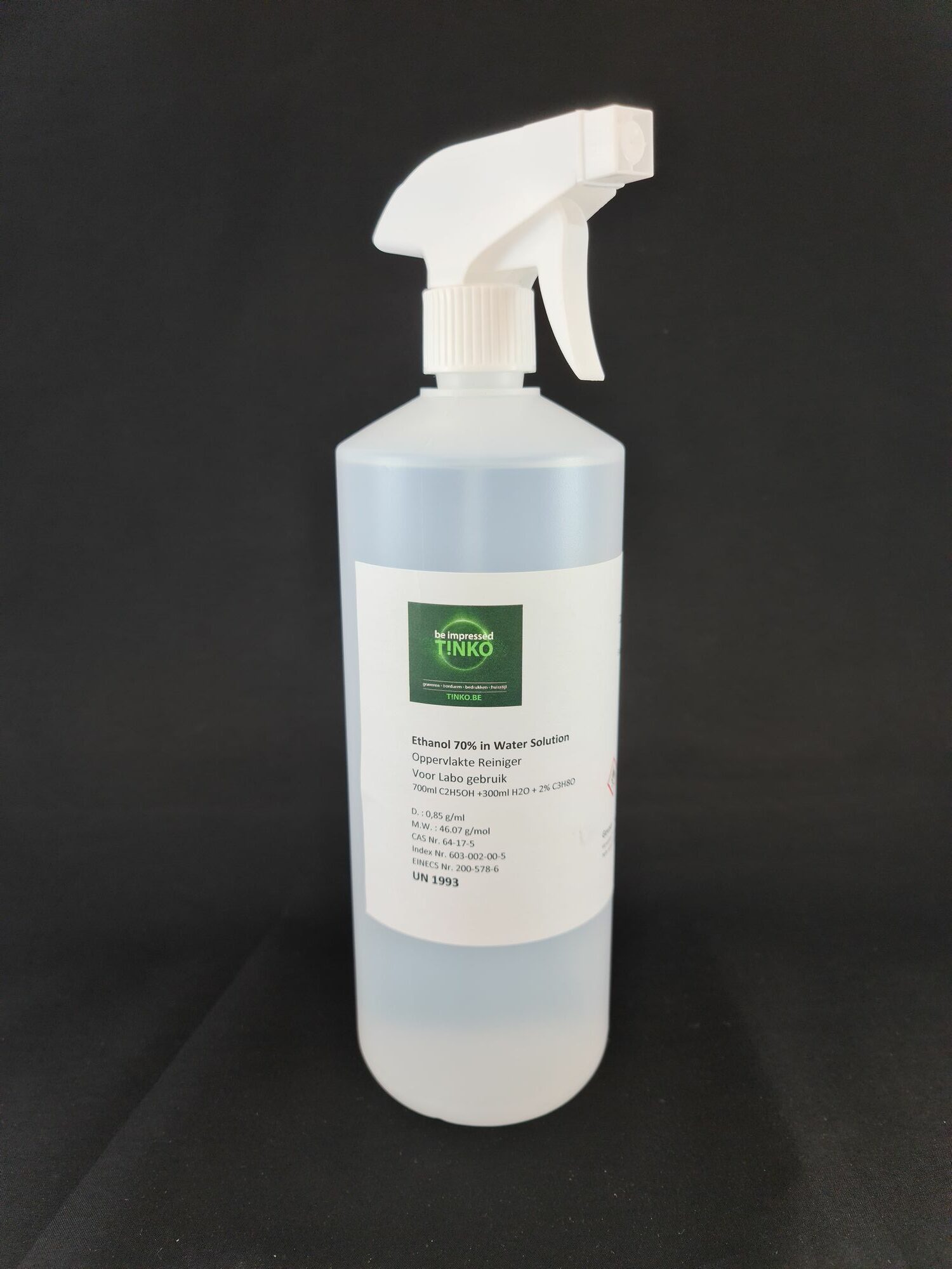 Surface Disinfection - Ethanol 70% 1L - Protection | Tinko