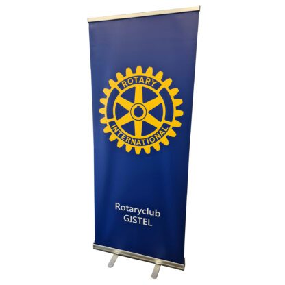 Rollup banner Rotary Service club