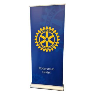 Rotary Rollup banner Business